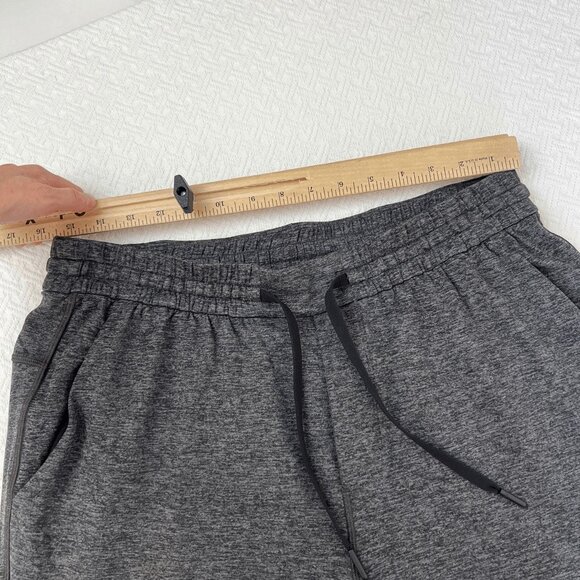 Lululemon Men's Size Large Heathered Grey Soft Jersey Jogger Pants Athleisure - Picture 6 of 12